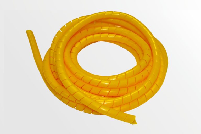Osłona ochronna na wąż żółta